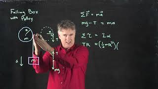 Falling Box with Pulley | Physics with Professor Matt Anderson | M12-23