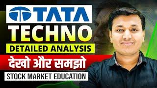 Tata Technologies - Analysis सीखो समझो | Stock Market Education | SEBI Registered Research Analyst