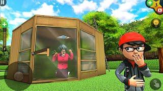 Locking the teacher in the glass cabinet is super funny | Scare thear 3d