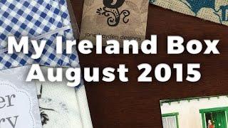 My Ireland Box Unboxing August 2015 Review - Irish Subscription Box!