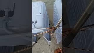 Replacing New Capillary tube. Subscribe mo Guys For More Content Like This️