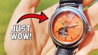 BEST HMT Automatic in 2024! Unboxing & Review HMT STELLAR Semi-Skeleton OPEN HEART!