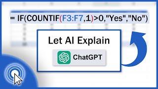 No Stress About Excel Formulas – Let AI Explain (Inside Excel)