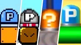 Evolution of P-Switch in Super Mario Games (1988 - 2019)