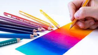 How to BLEND COLORED PENCILS For Beginners (Prismacolor Tutorial)