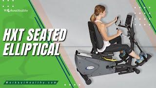 PhysioStep HXT Seated Elliptical: Weight Loss Cardio for Seniors & Active Adults