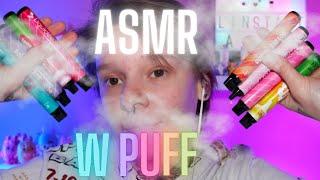 ASMR FRANÇAIS  | JE TESTE TOUTES LES W PUFF #1