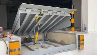 Dock Leveler - Sàn nâng thủy lực chạy thử