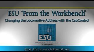 Changing DCC Addresses using your ESU CabControl system