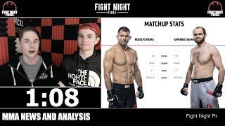UFC 248: Rodolfo Vieira vs. Saparbeg Safarov 2-Minute Prediction