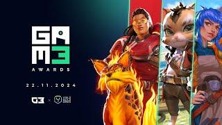 The GAM3 Awards are BACK! 2024 Official Announcement