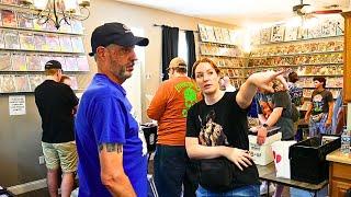 Husband & Wife Sell THOUSANDS of Comic Books with the Community at a Free Event!