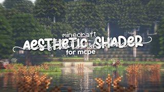 ﹕best aesthetic shaders for minecraft pe 1.20 ( mcpe ) | render dragon