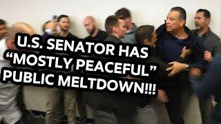 DERANGED SENATOR Claims He Was “MOSTLY PEACEFUL”