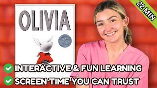 Speech Therapist Reads "Olivia" | Get Toddlers Talking | Read Aloud