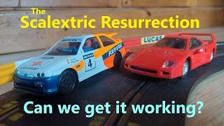 The Scalextric Resurrection Part 2 - Can we get it working?