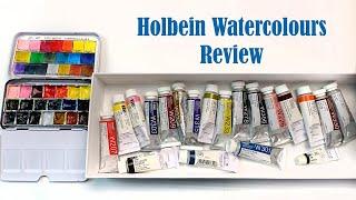 Holbein Watercolors Review - My Own Curated Set!