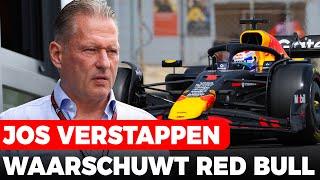 Jos Verstappen waarschuwt Red Bull: 'Als het niet goed gaat, ligt het niet aan Max' | GPFans News