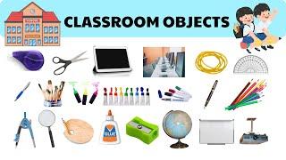 Things in the classroom ｜Classroom Objects Vocabulary Words in English  #englishvocabulary