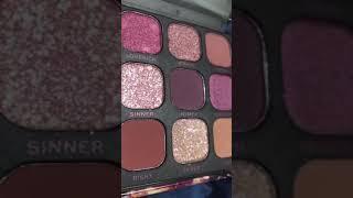 Makeup Revolution Forever Flawless Allure eyeshadow palette swatches!!