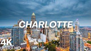 Charlotte 4K  | Stunning Must-See Spots & City Skyline Views