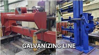 Galvanizing Line | Separation Arms | CNC Machining