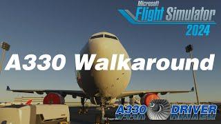 The BEAUTIFUL FS24 A330 | Let's do a Walkaround | Real A330 Pilot