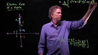 E field of a dipole complete