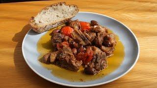 Hunter's lamb / abbacchio alla cacciatora