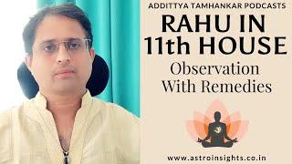 What Happens When Rahu in 11th House? | Rahu in 11th House