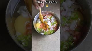 Egg Omlet || #shorts #youtubeshorts #trending