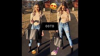 GRWM AND OOTD !  FOLLOW ME AROUND AS A MAKEUP ARTIST