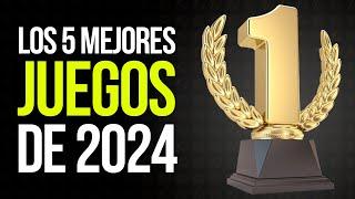 Los 5 MEJORES VIDEOJUEGOS de 2024