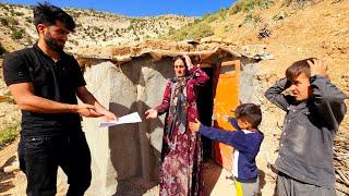 Heartbreaking Reaction of Homeless Family to Construction Halted