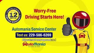 Top-Notch Care at Automania Service Center!  1-Year Warranty Included!