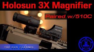 Holosun 3X Magnifier with HS510C | Best optics set up for the CZ scorpion EVO 3?