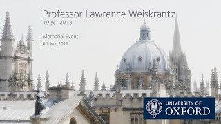 Larry Weiskrantz and the Department of Experimental Psychology in Oxford - Professor Kia Nobre