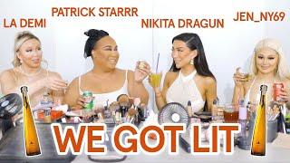 DRUNK GET READY WITH US feat. Nikita Dragun Jenny69 & LaDemi | PatrickStarrr