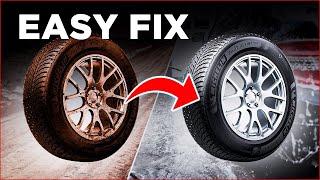 How to fix your Tesla's BROWN tires!