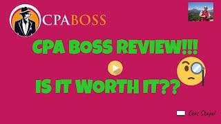 CPA BOSS REVIEWALERT INSANE FREE 10 BONUS PACKAGE !!!!