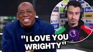 Ian Wright & Martinelli BROMANCE! Arsenal vs Palace Post Match Reaction