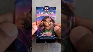 Opening Disney Lorcana pack