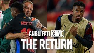 ANSU FATI PLAYS for FC BARCELONA AGAIN! | FC Barcelona 