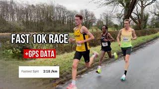 Fast 10K With GPS Data | 28:43 Ribble Valley 10K