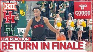 LIVE Reaction #3 Houston Cougars at Baylor Bears to WRAP Big 12 Regular Season Championship