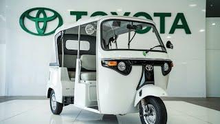 "Toyota Reinvents Tradition: The Futuristic JPN Rickshaw!"