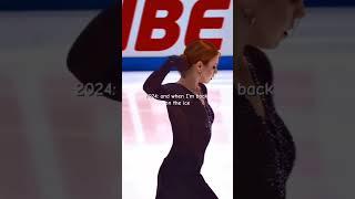 She is back️‍#figureskating #alexandratrusova #annashcherbakova #olympicgames #olympics