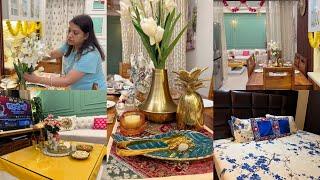 सज गया मेरा नया घर ️इस Diwali 🪔पर || Small Indian Home Tour & Decoration || Indian Mom Studio