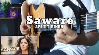 [Free Tabs] Saware - Arijit Singh | Fingerstyle Guitar Cover | Phantom
