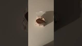#asmrsounds 언폴드 파우치 예쁜데 실용적이야.